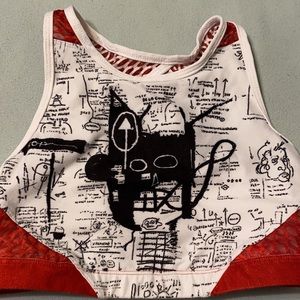 Peloton x Basquiat bra size small GUC